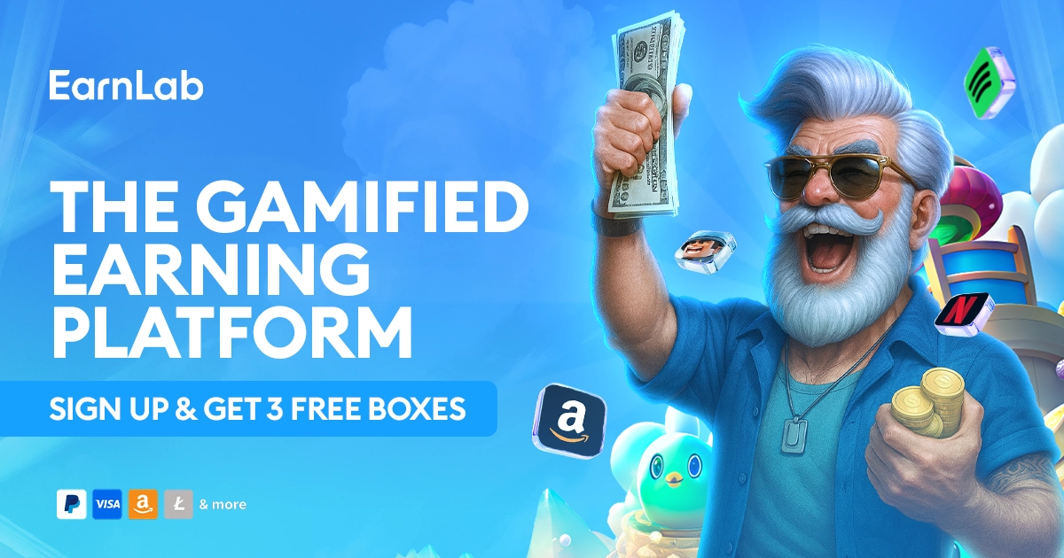 Open Mystery Boxes for Prizes | EarnLab